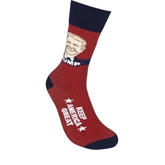 NEW FUNATIC BRAND UNISEX ADULT TRUMP Socks 'KEEP AMERICA GREAT' - Picture 5 of 7